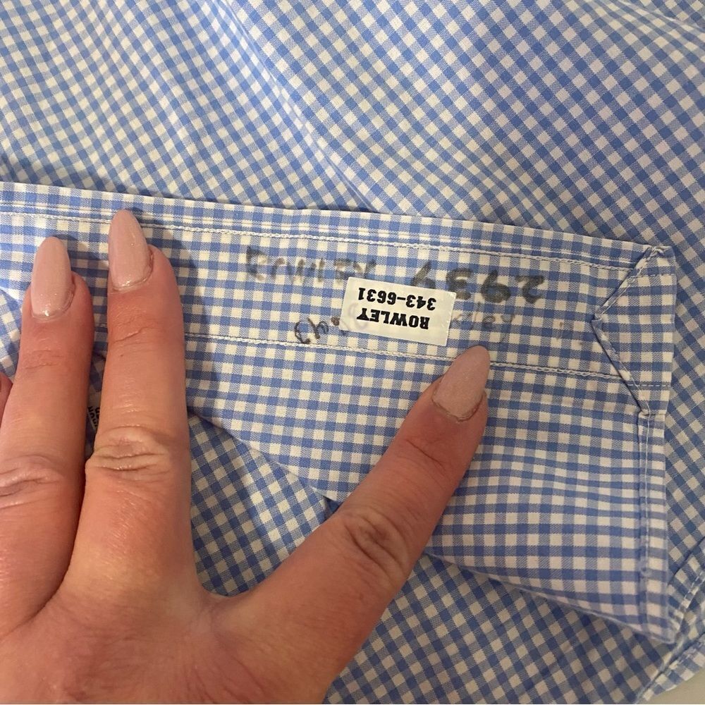 RALPH LAUREN Classic Fit Checkered Casual Button up Shirt - Picture 10 of 10